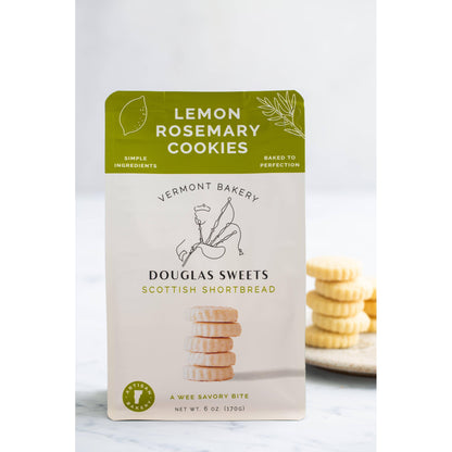 Lemon Rosemary Savory Cookies