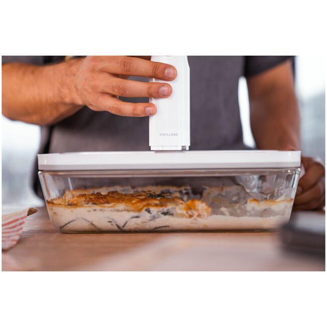 Fresh & Save Vacuum Box Glass Gratin Dish