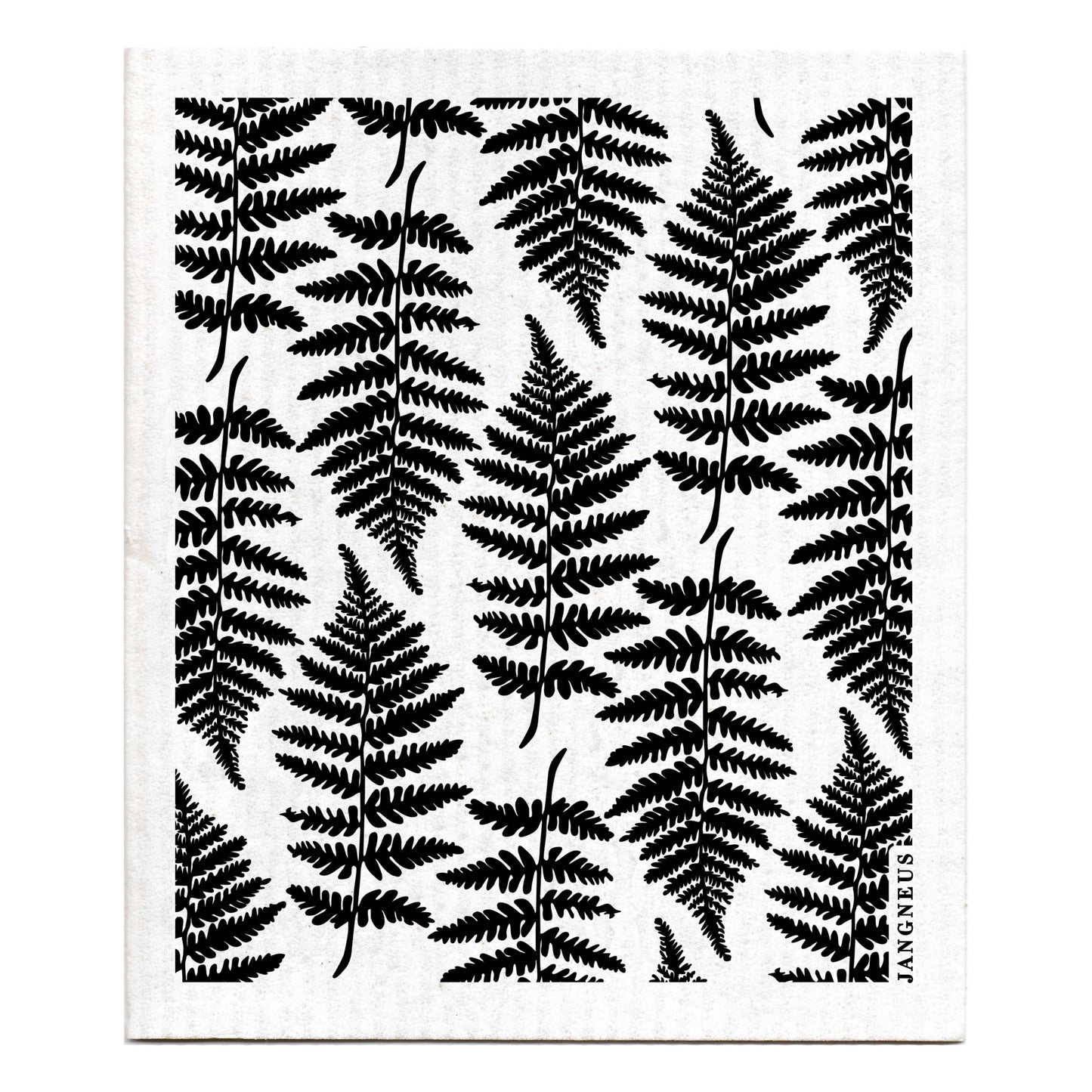 Swedish Dishcloth - Fern - Black