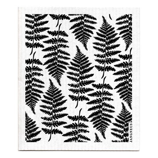 Swedish Dishcloth - Fern - Black