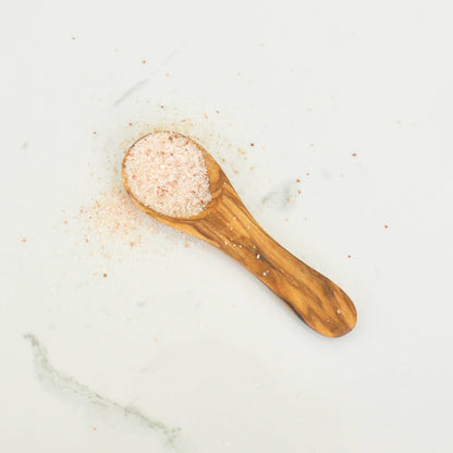 Olive Wood Salt Spoon 3.5”