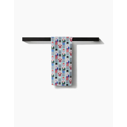 Nuts Cracking Geometry Tea Towel