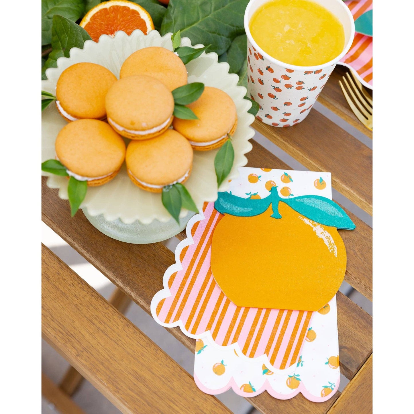 Oranges Dinner Napkin