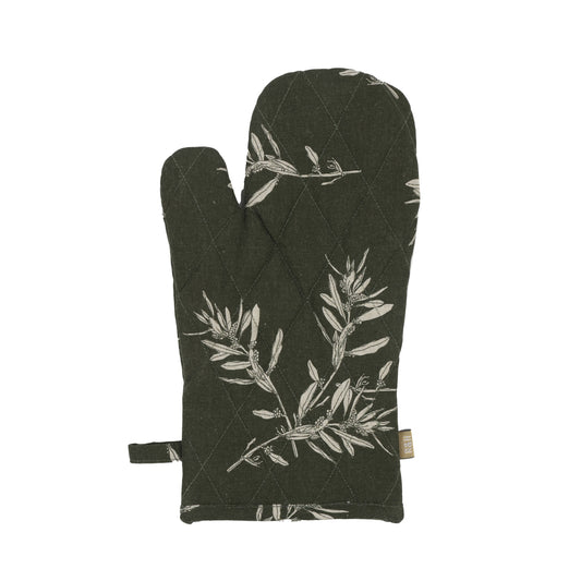Oven Gloves Olives Green