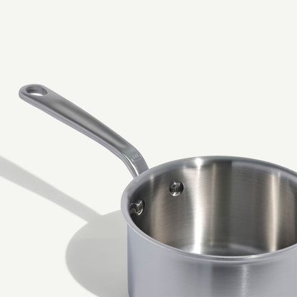 Made In Stainless Clad Saucepan, 2 Qt