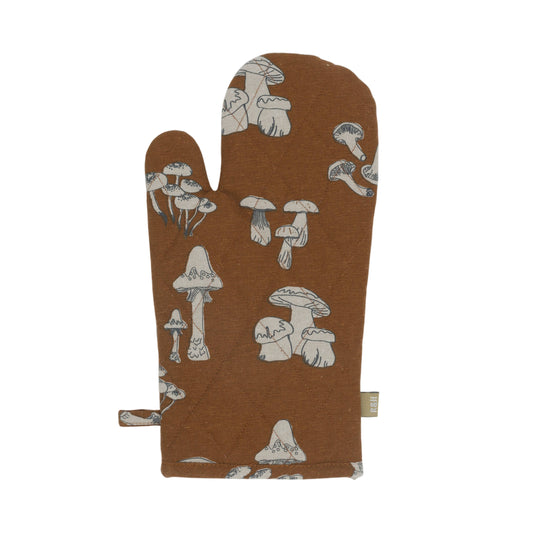 Oven Glove - Mushroom - Brown