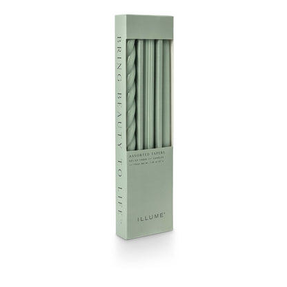 Assorted Tapers 3pk Hinoki Sage