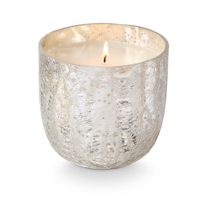 Balsam & Cedar Large Boxed Crackle Glass Candle