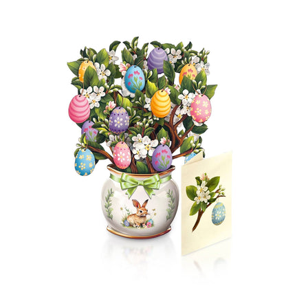 Mini Easter Egg Tree Greeting Card