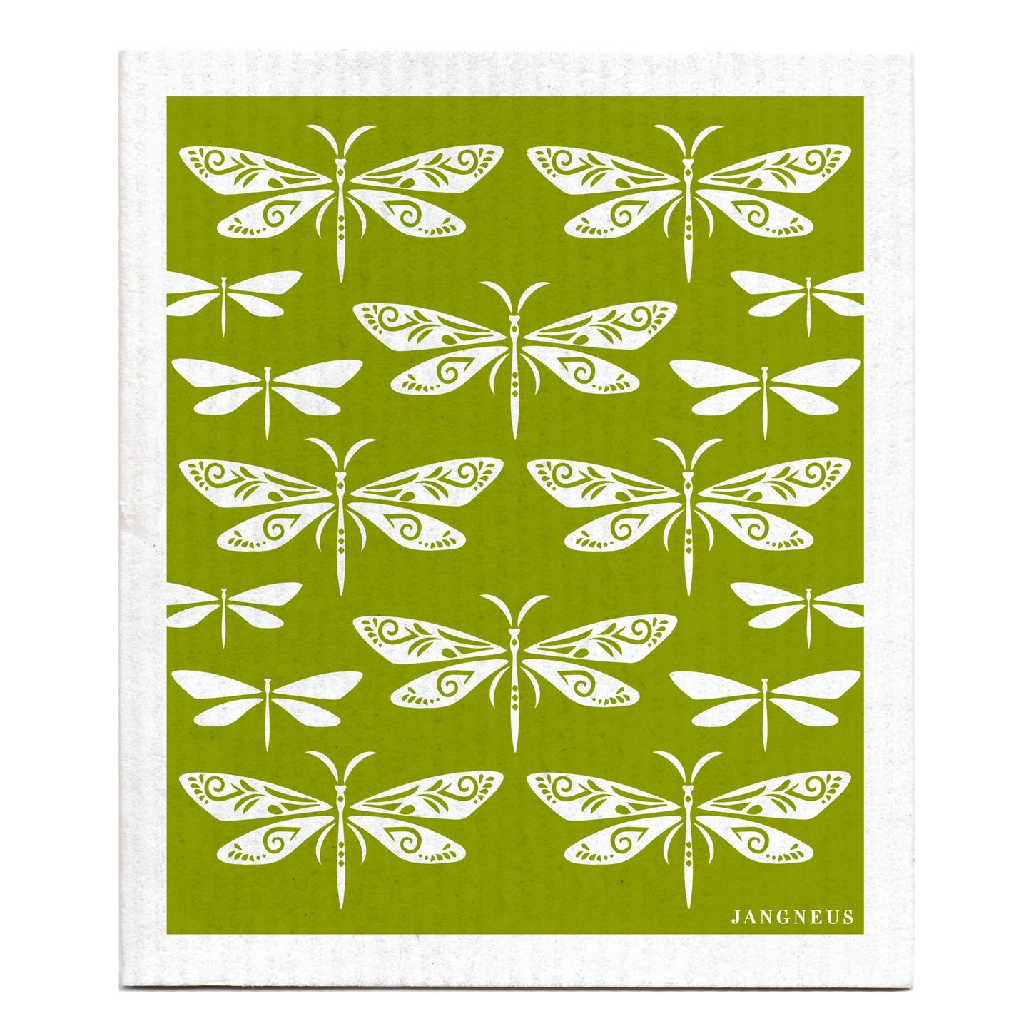 Swedish Dishcloth - Dragon Fly - Green