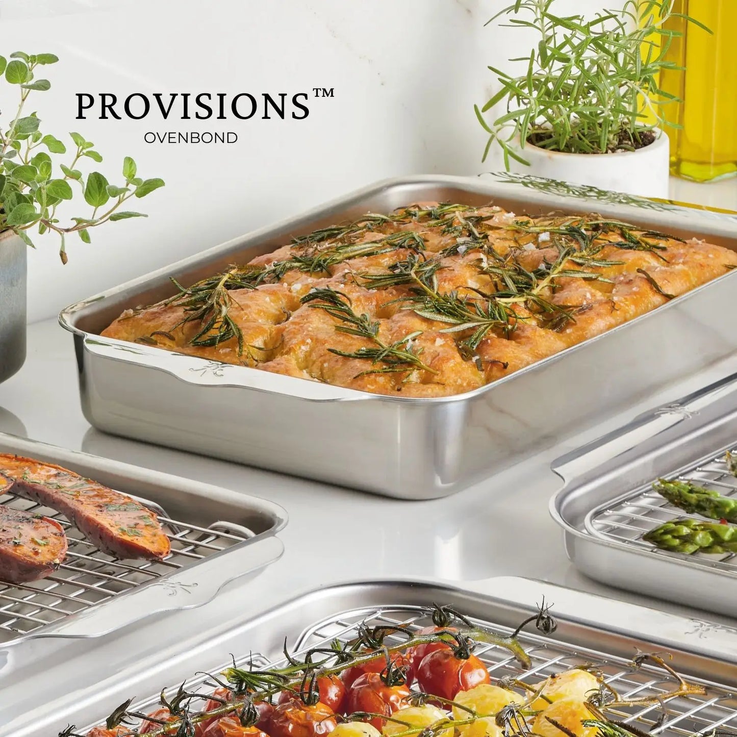 OvenBond Tri-Ply Rectangular Baking Pan 9"x13"