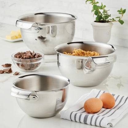 Hestan Stainless Steel Mixing Bowl Set, 3-Piece
