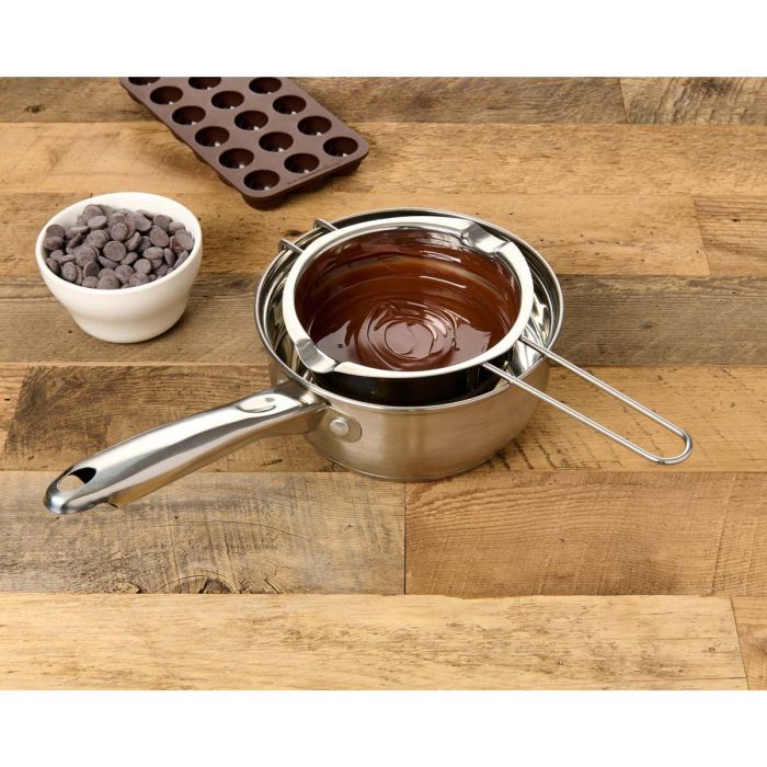 Baking Chocolate Melting Pot with Pour Spouts, 2.5-Cup Bakeware Accessories Browns Kitchen