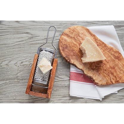 Italian Olivewood Box Cheese Grater