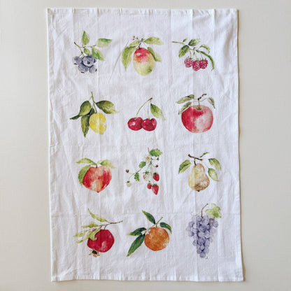 Fruit tea towel