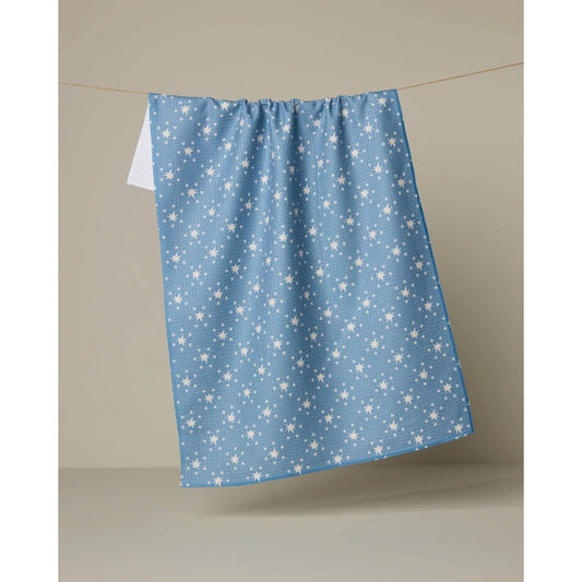 Freedom Blue Tea Towel