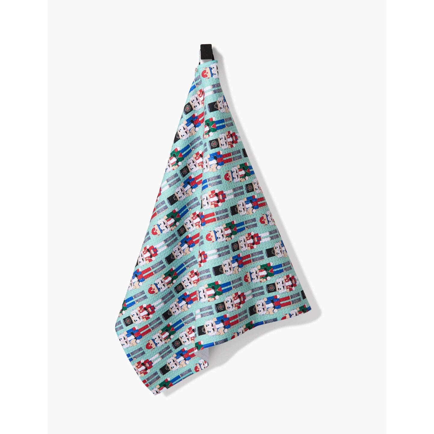 Nuts Cracking Geometry Tea Towel