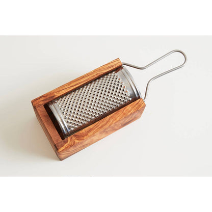 Italian Olivewood Box Cheese Grater