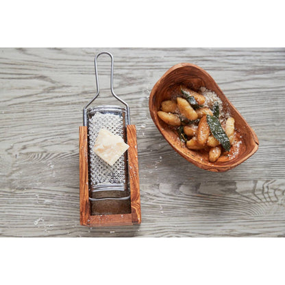 Italian Olivewood Box Cheese Grater