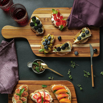 Teak Medium Marine Paddle Cutting & Serving Board