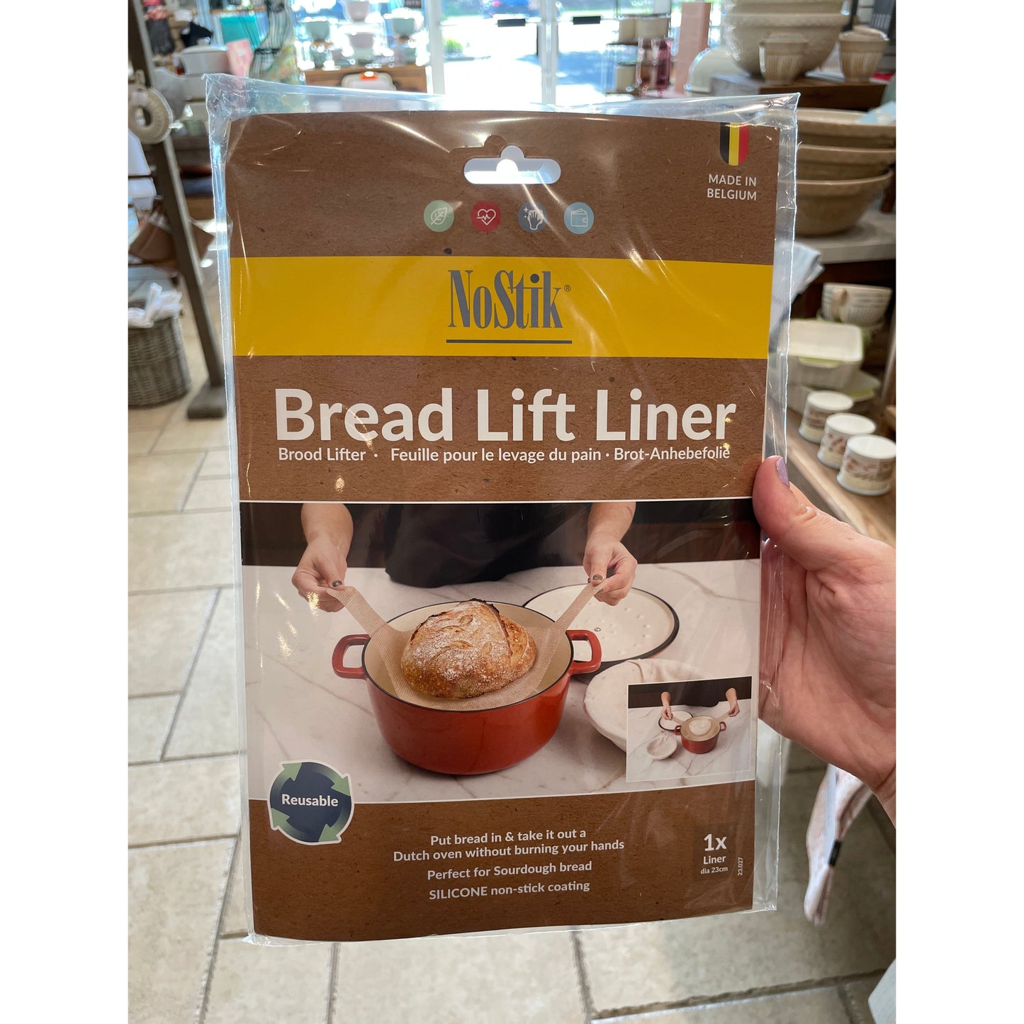 Nostik Sourdough Bread Lifter