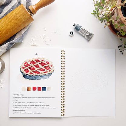 Baking Watercolor Workbook