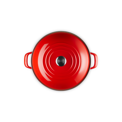 Le Creuset Eos Traditional Stockpot Lobster 20 Qt Carmin Signature Stainless Steel