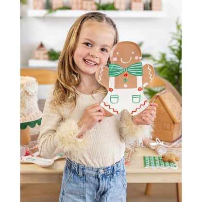 Gingerbread Man Plate