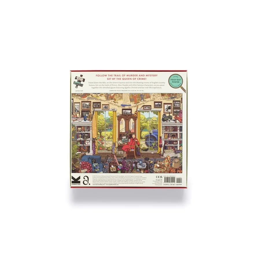 World of Agatha Christie 1000 Piece Puzzle
