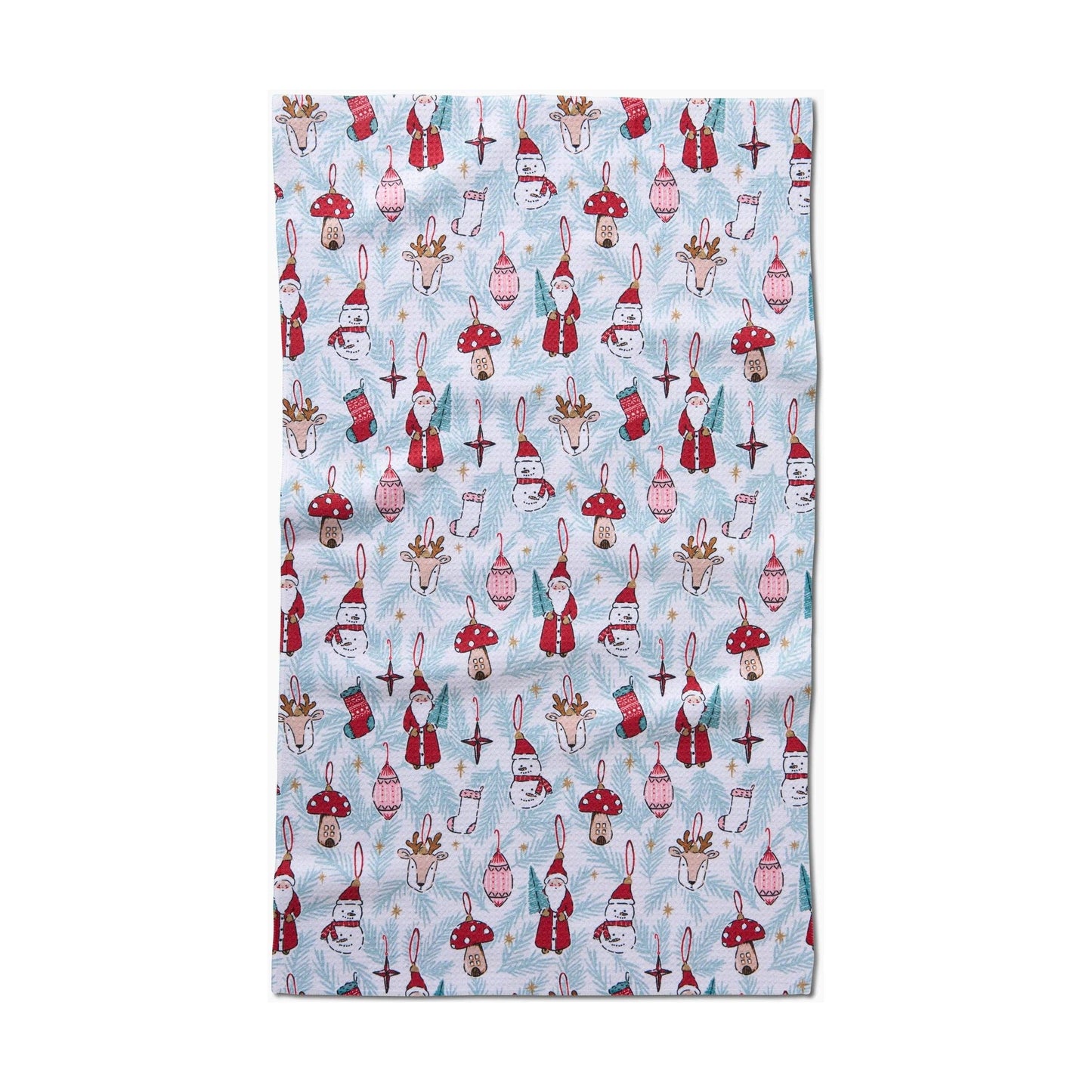 Christmas Traditions Tea Towel