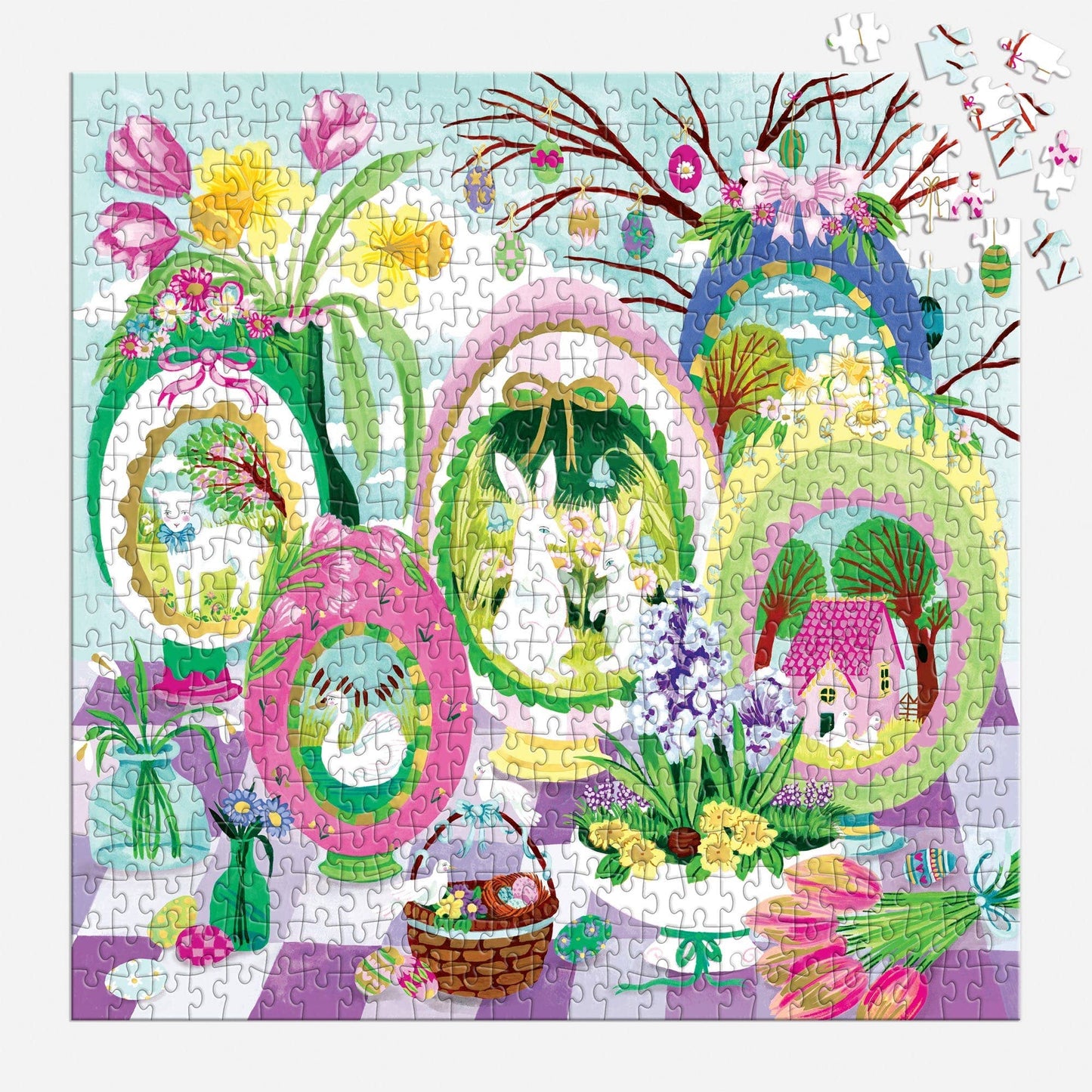 Windows to Spring 500 Foil Piece Puzzle