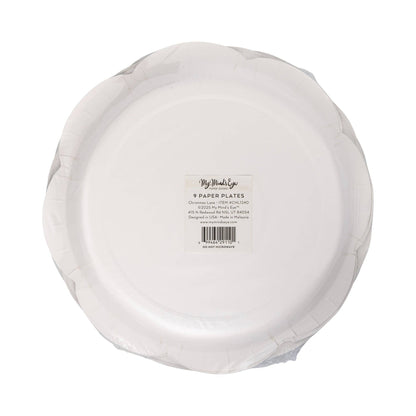 Christmas Lane Plates, Set of 9