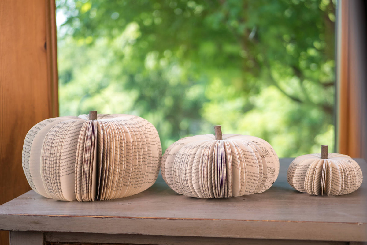 Halloween Decor Pumpkin- Fall Thanksgiving Tabletop Decor