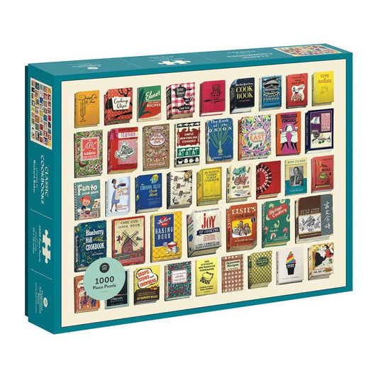 Classic Cookbooks 1000 Piece Puzzle