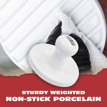 Porcelain Burger Press