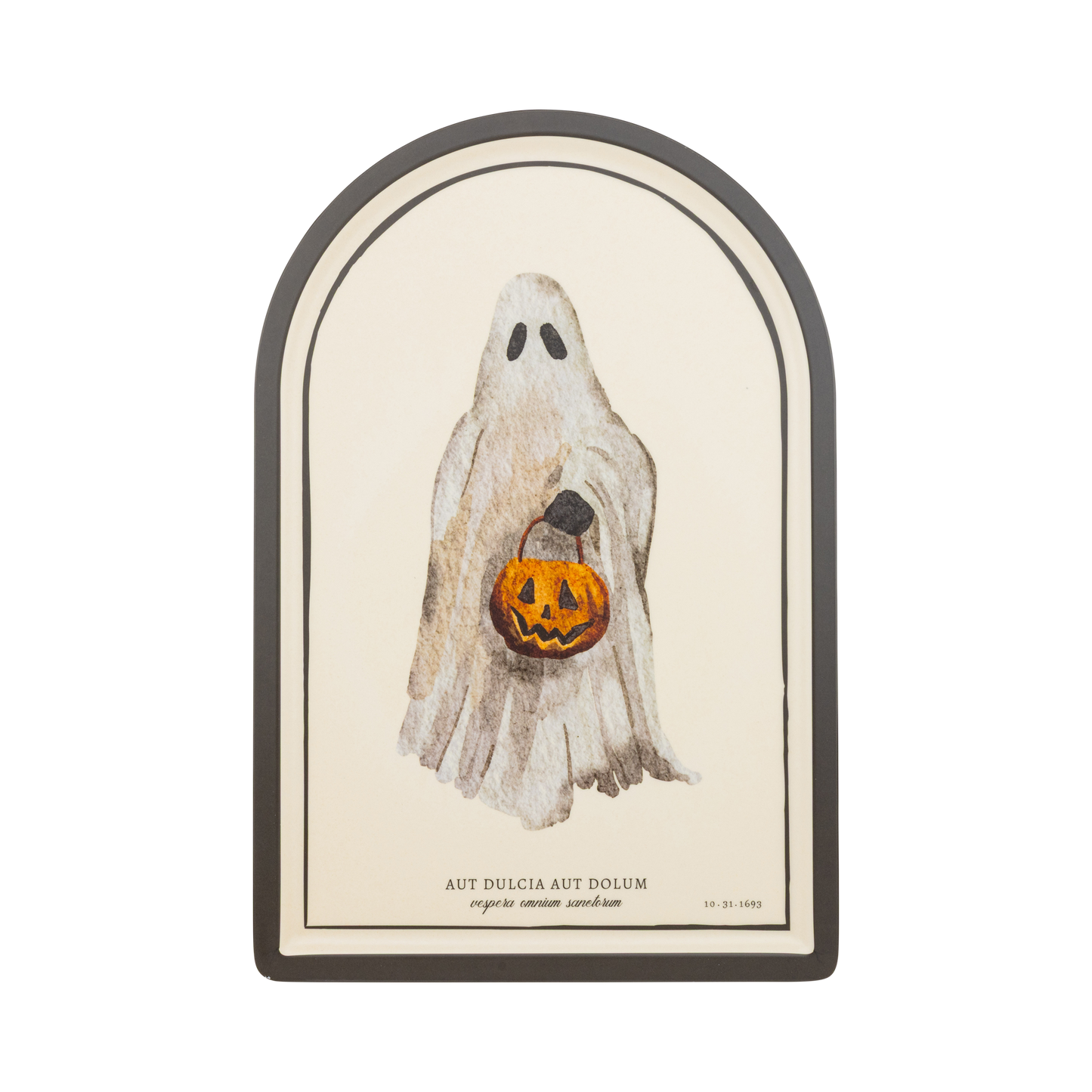 Ghost Arched Bamboo Tray