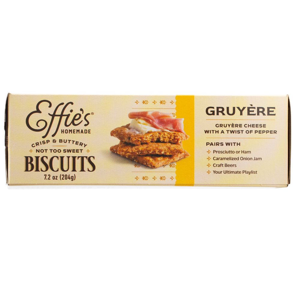Effie's Gruyere Biscuits
