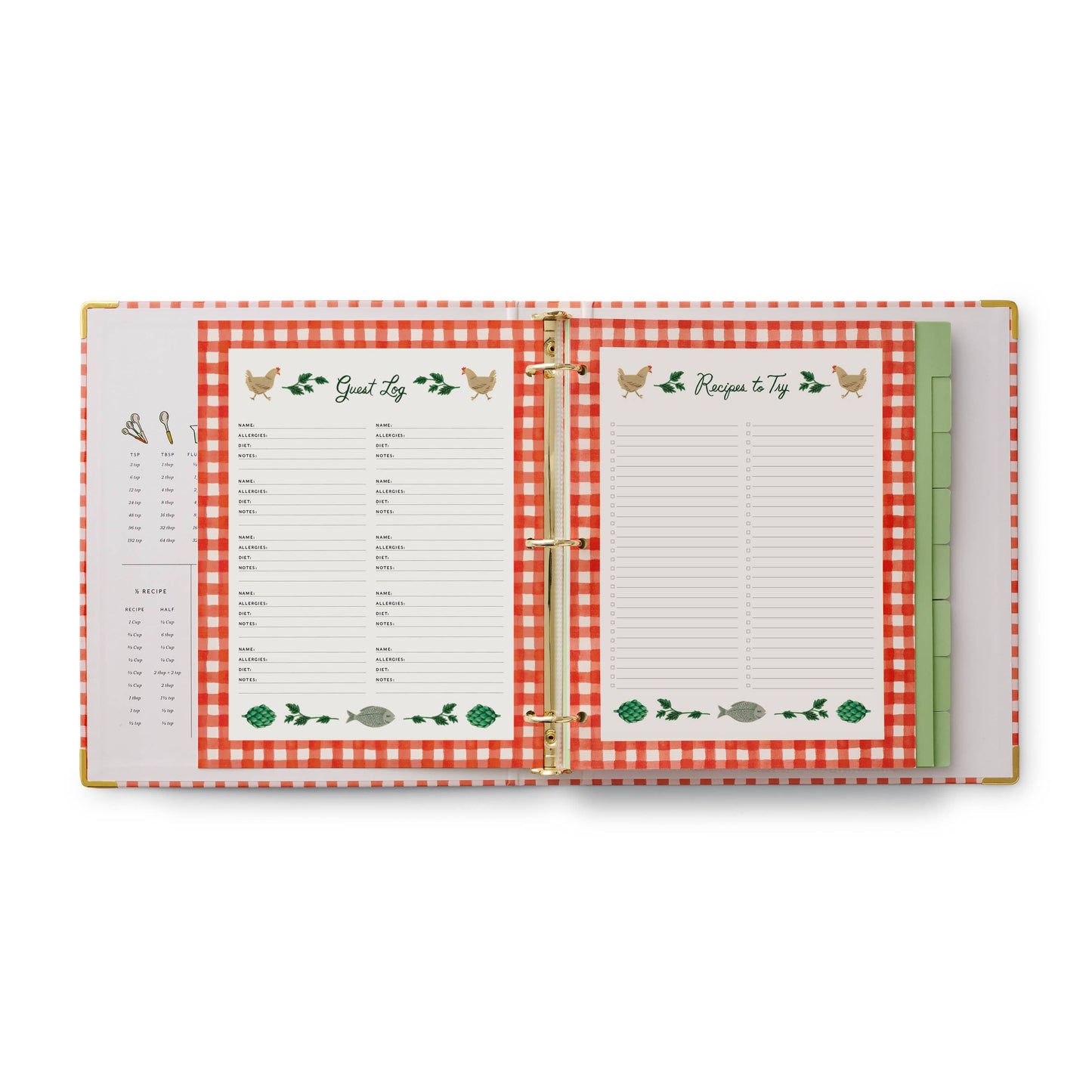 Cherry Farm Recipe Binder