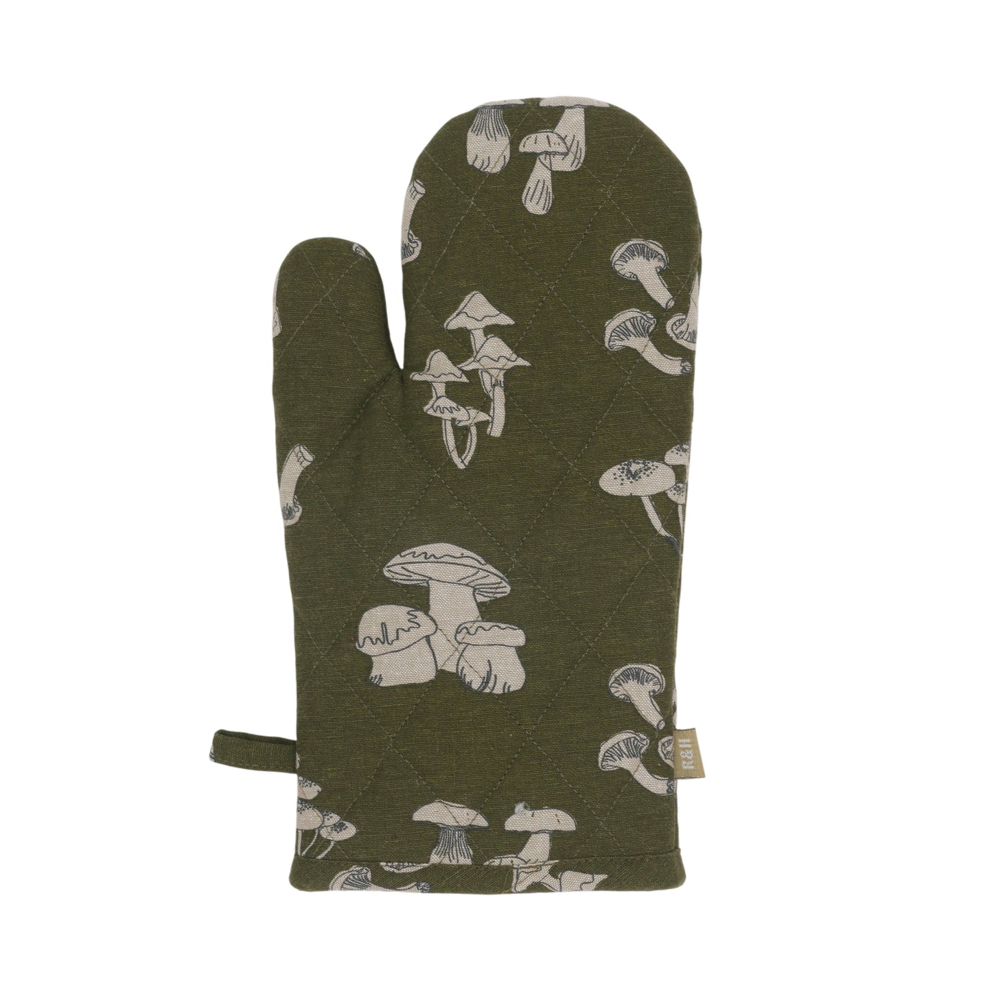 Oven Glove - Mushroom - Green