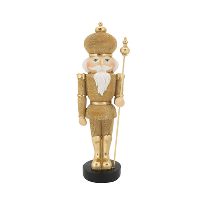 Regal Elegance Beaded Soldier Figurine