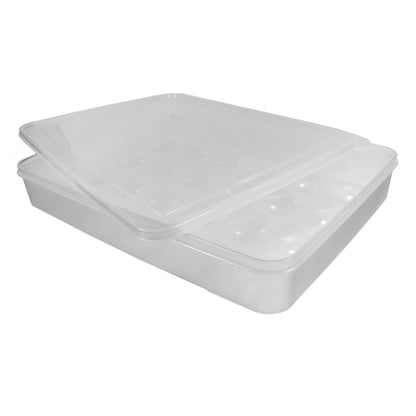 Deviled Egg Tray 24 Cavities w/ Clear Lid