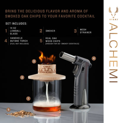 Alchemi Single Serve Smoker Kit  Browns Kitchen