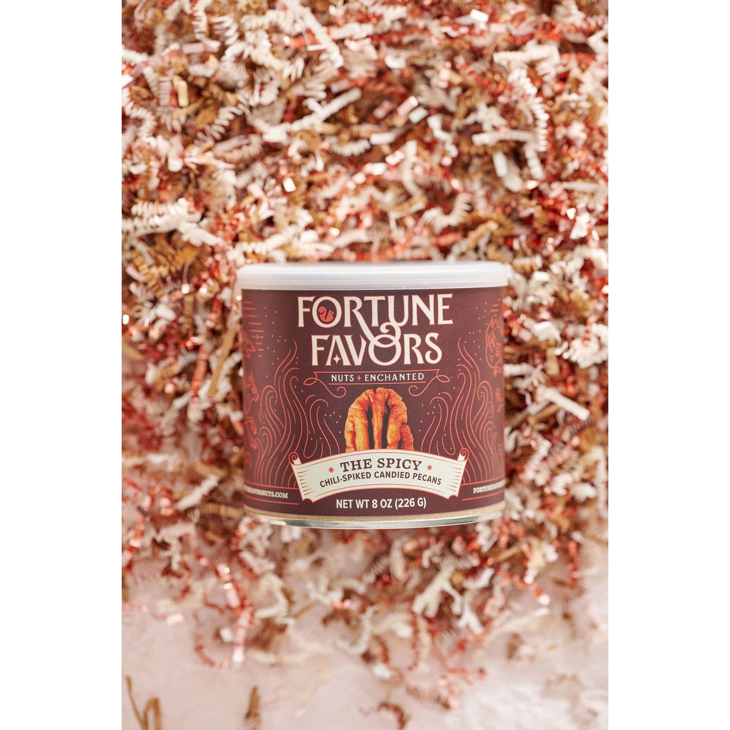 Fortune Favors The Spicy Candied Pecans, 8oz