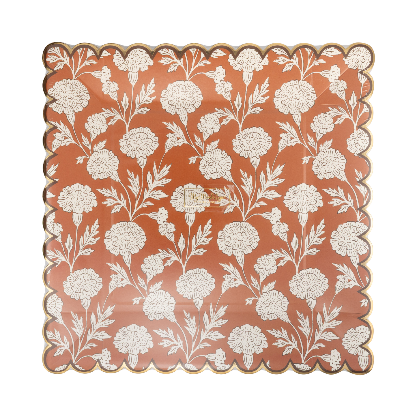 Fall Flora 9" Paper Plate