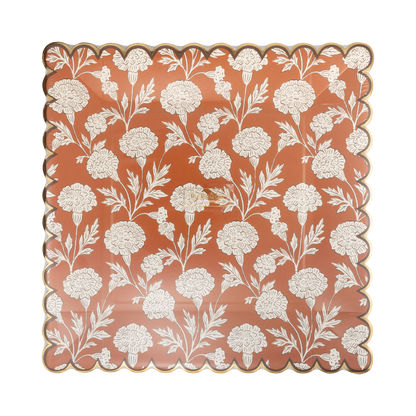 Fall Flora 9" Paper Plate