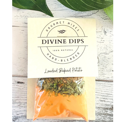Loaded Baked Potato Seasoning Dip Mix & Cheese Ball