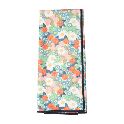 Vintage Calico Anywhere Reversible Towel