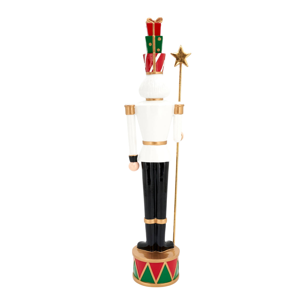 Holiday Toy Soldier with Star Figurine