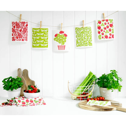 Swedish Dishcloth - Dragon Fly - Green