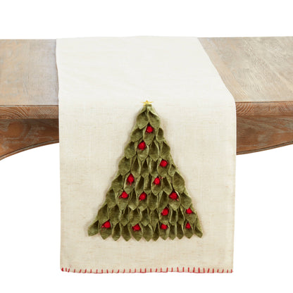 Yuletide Tree Table Runner